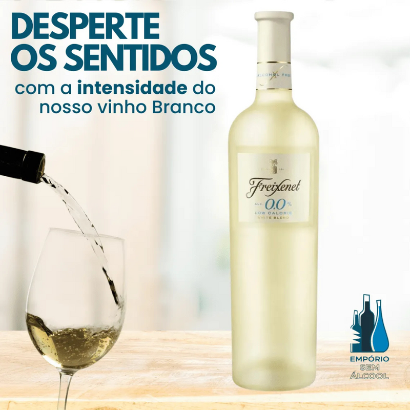Vinho Sem Álcool Branco Meio Seco Blend Freixenet - 750mL - Alemanha - 01 un