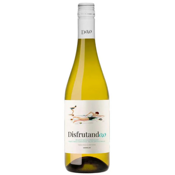 Vinho Sem Álcool Branco Seco Verdejo Disfrutando - 750mL - Espanha - 01 un