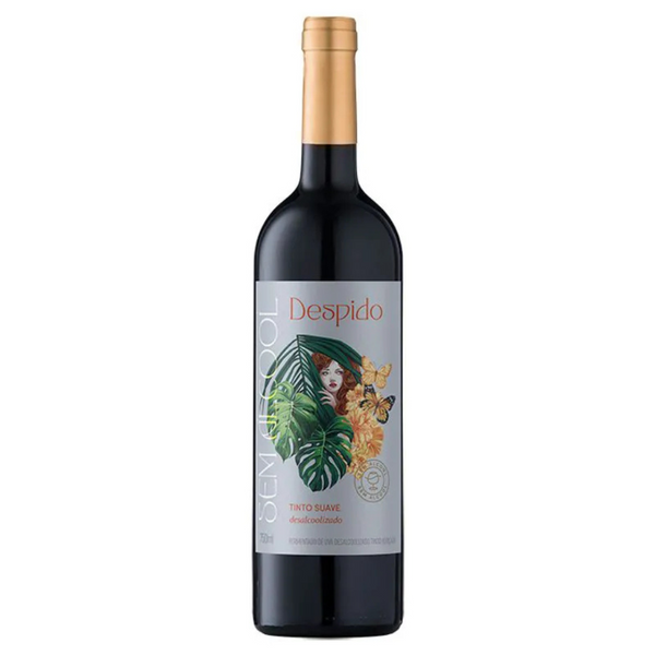 Vinho Sem Álcool Despido Tinto Suave - 750mL - Nacional - 01 un
