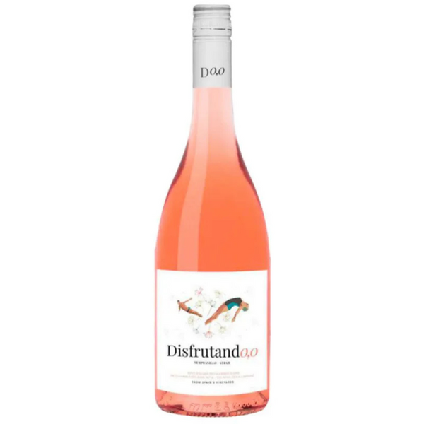 Vinho Sem Álcool Rosé Seco Tempranillo Disfrutando - 750mL - Espanha - 01 un