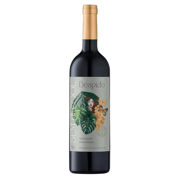 Vinho Sem Álcool Tinto Seco Bordô Despido - 750mL - Nacional - 01 un