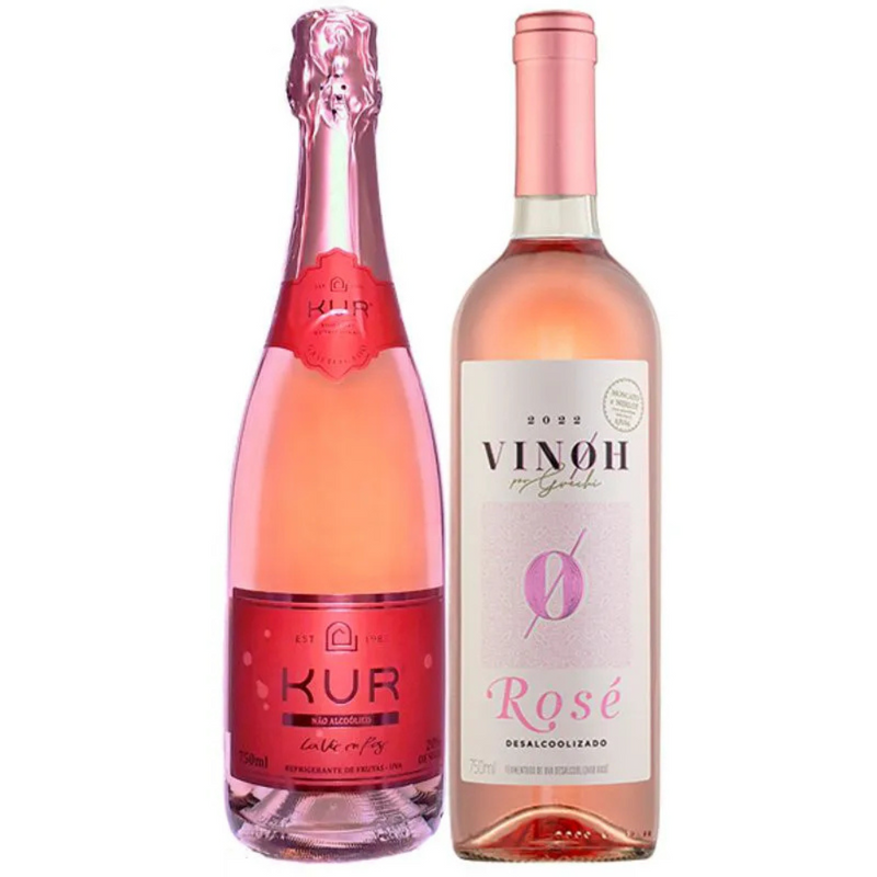 Combo Bella Espumante e Vinho Sem Álcool