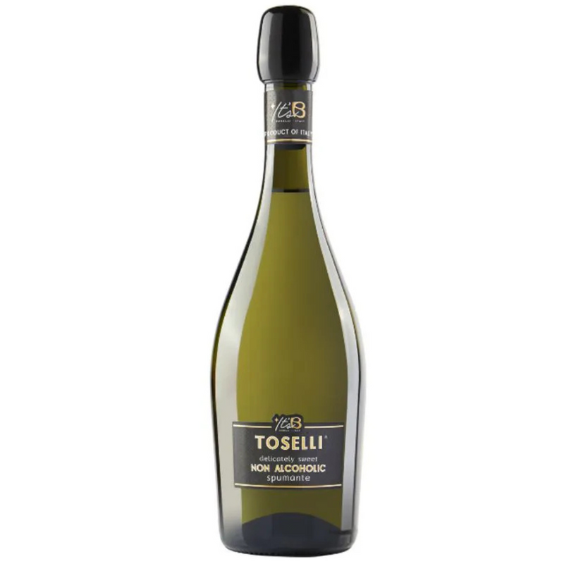 Espumante Sem Álcool Branco Doce Moscato Toselli - 750mL - Itália - 01 un