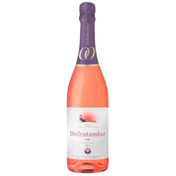 Espumante Sem Álcool Rosé Seco Tempranillo Disfrutando - 750mL - Espanha - 01 un