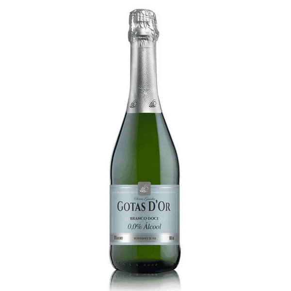 Gaseificado Sem Álcool Branco Doce Garibaldi Gotas - 660mL - Nacional - 01 un