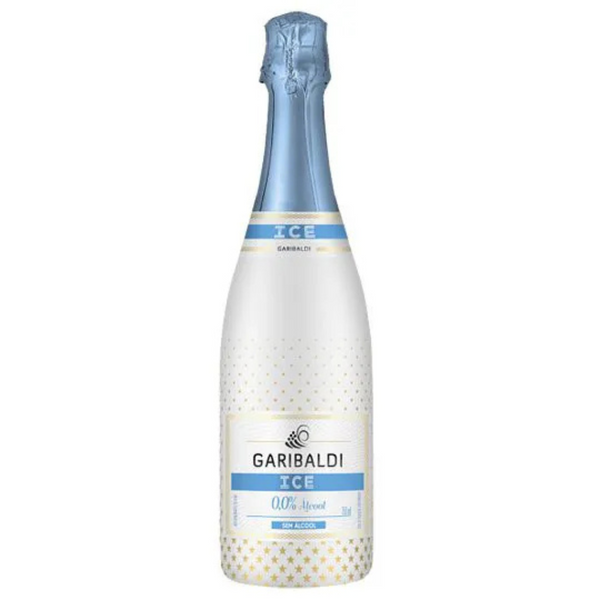Gaseificado Sem Álcool Branco Doce Garibaldi Ice - 750mL - Nacional - 01 un