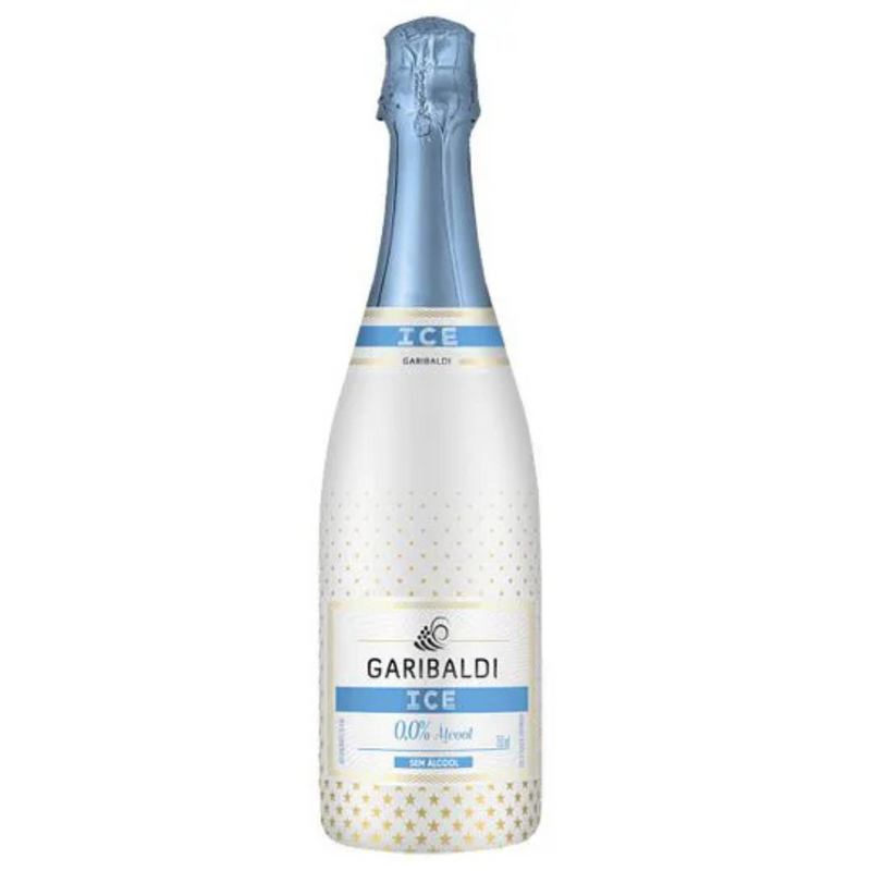 Gaseificado Sem Álcool Branco Doce Garibaldi Ice - 750mL - Nacional - 01 un