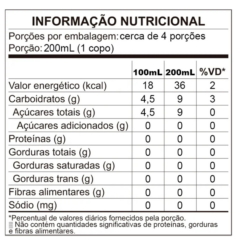 Gaseificado Sem Álcool Branco Prosecco Garibaldi - 750mL - Nacional - 01 un