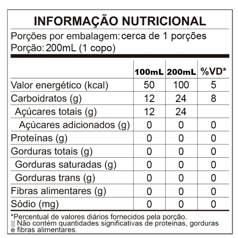 Mini Gaseificado Sem Álcool Branco Doce Monte Paschoal - 187mL - Nacional - 01 un