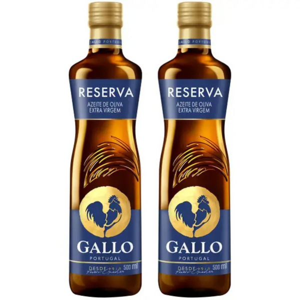 Kit Azeite de Oliva Extra Virgem Reserva - 500ml 2 Unidades