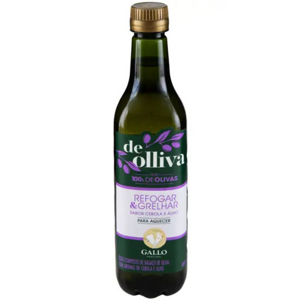 Azeite de Oliva De Olliva Cebola e Alho 500ml